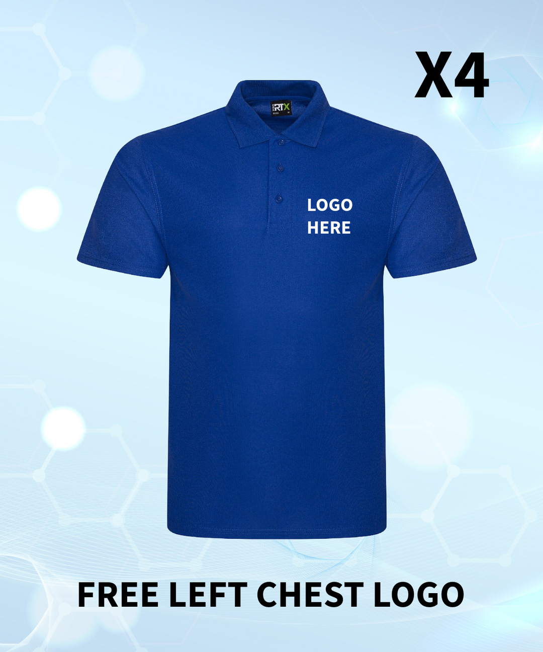 4x Pro RTX Polo Shirt Package