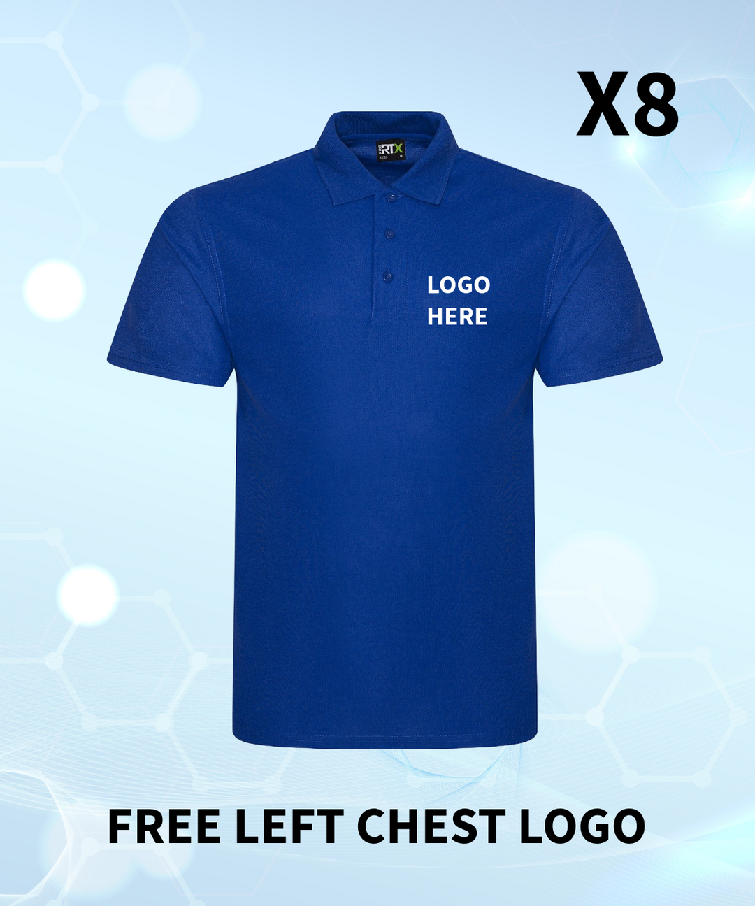 8x Pro RTX Polo Shirt Package