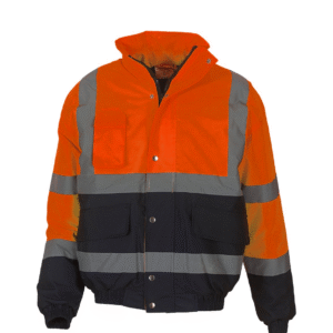 Hi Vis two-tone Bomber Jacket