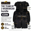 Team of three workwear bundle