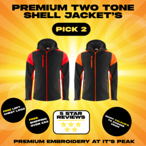 Pick 2 premium two tone shell Jacket's